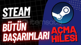 ⭐Steam Tüm Oyunlarda Full Başarım Elde Et ⭐