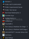 Steam Ucuza dop dolu oyunlu hesap