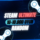 ⭐ Steam ULTIMATE Random Hesap [10-10000 Oyun] ⭐