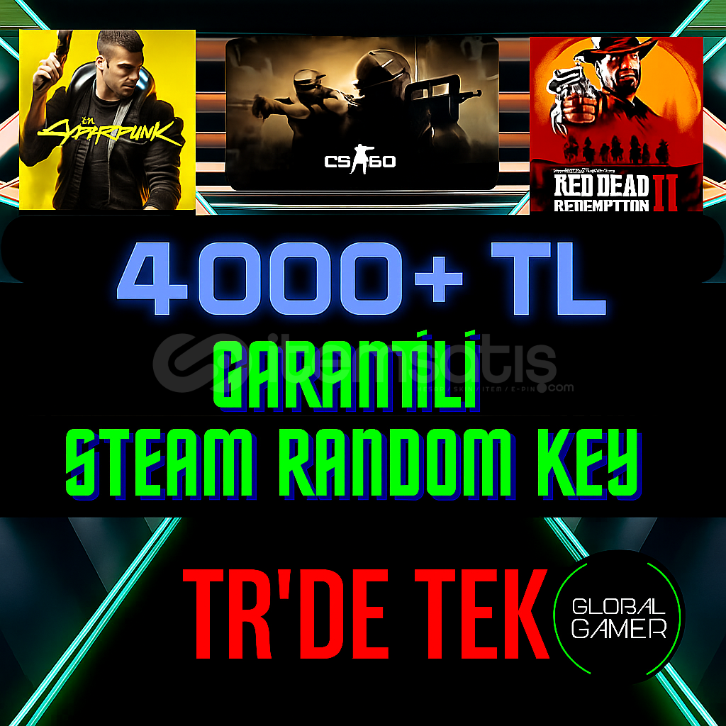 4000+ TL GARANTİLİ STEAM KEY !TR'DE EN UYGUN! 4000+ TL GARANTİLİ STEAM KEY !TR'DE EN UYGUN!