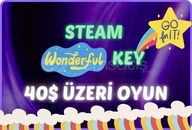 STEAM WONDERFUL RANDOM KEY - 40$ VE ÜZERİ