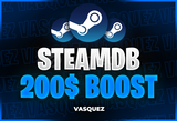 ⭐ SteamDB +200$ Boost ⭐