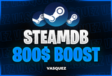 ⭐ SteamDB +800$ Boost ⭐