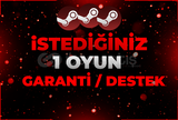 STEDİĞİNİZ 1 OYUN+GARANTİ