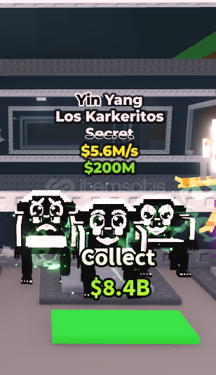 Steel A Brainrot 5.6M/s YinYang Los karkeritos Steel A Brainrot 5.6M/s YinYang Los karkeritos