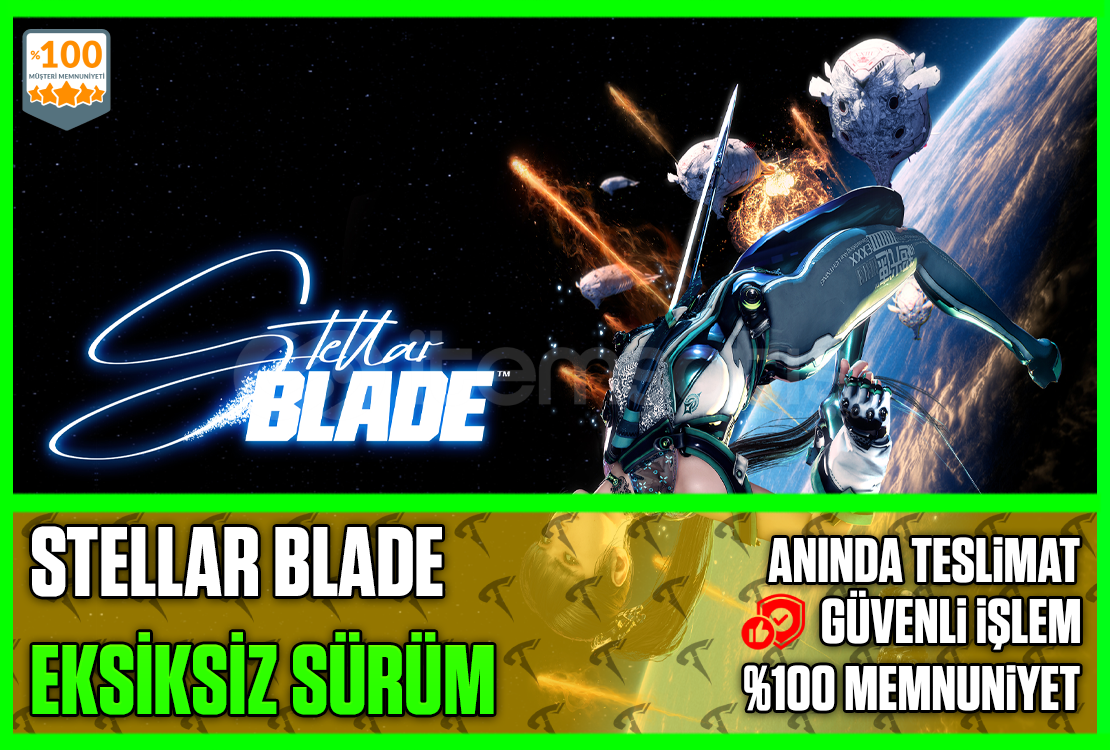 ⭐️☘️Stellar Blade Complete Edition❤️Sorunsuz❤️ ⭐️☘️Stellar Blade Complete Edition❤️Sorunsuz❤️