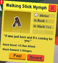 stick nymp