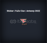 Sticker FaZe Clan Antwerp 2022