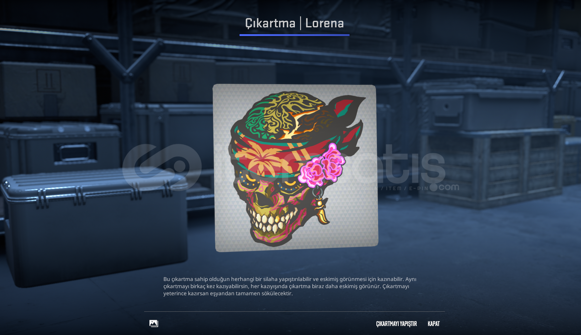Sticker | Lorena Sticker | Lorena