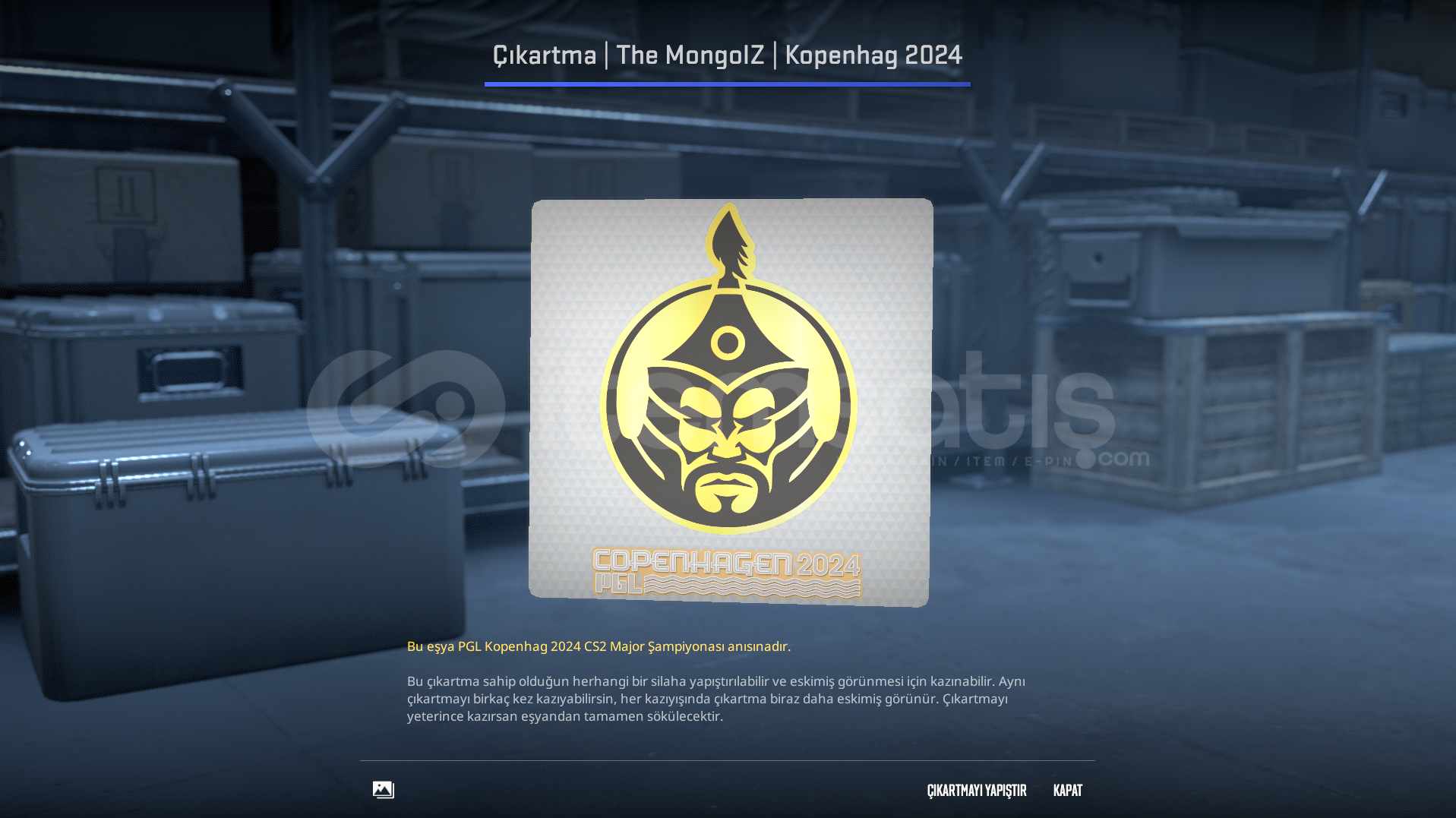 Sticker | The MongolZ | Copenhagen 2024 Sticker | The MongolZ | Copenhagen 2024
