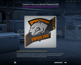 Sticker | Virtus.pro (Foil) | Katowice 2015