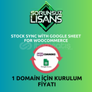 Stock Sync With Google Sheet For Woocommerce