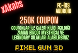 (GARANTİLİ) 250.000 SİLAH COUPON EKLENİR