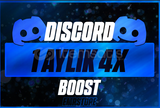 ⭐(STOK+GARANTİ) DİSCORD 1 AYLIK 4X BOOST