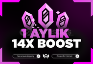 ⭐️[STOK VAR] 1 AYLIK 14X BOOST⭐️