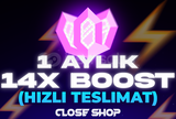  [STOK VAR] | 1 AYLIK 14X BOOST
