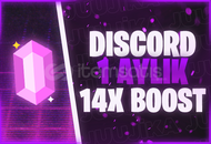 [STOK VAR] | 1 AYLIK 14X BOOST (BOTSUZ 5 MIN)