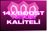 ⚡STOK VAR | 1 AYLIK 14X BOOST [HIZLI TESLIMAT]⚡