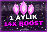 ⭐️[STOK VAR] 1 AYLIK 14X BOOST | OTO TESTLİMAT