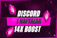 ⭐ [STOK VAR] 1 Haftalık 14x Boost ⭐