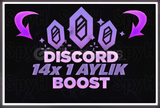 ⭐[STOK VAR] 14X BOOST 1 AYLIK 7/24 ⭐