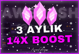 ⭐️[STOK VAR] 3 AYLIK 14X BOOST | OTO TESTLİMAT