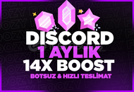 ⭐STOK VAR | BOTSUZ 1 AYLIK 14X BOOST