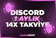 ⭐STOK VAR | BOTSUZ⭐ 1 AYLIK 14X BOOST⭐