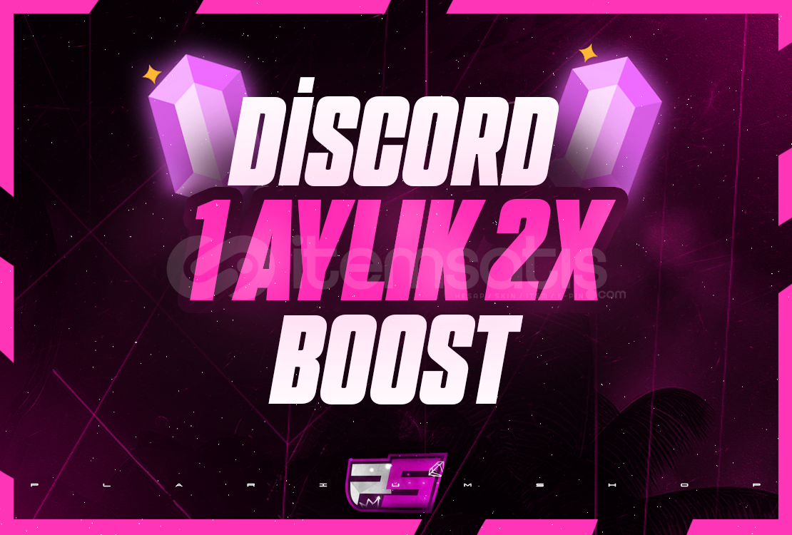 ⭐STOK VAR | BOTSUZ⭐ 1 AYLIK 2X BOOST⭐ ⭐STOK VAR | BOTSUZ⭐ 1 AYLIK 2X BOOST⭐