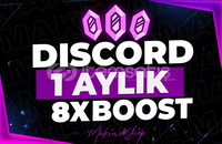 ⚡(STOK VAR + BOTSUZ)⚡1 AYLIK 8X BOOST⚡