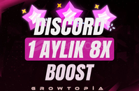 ⭐️ [STOK VAR BOTSUZ] 1 AYLIK 8X BOOST GARANTİLİ