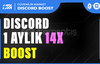 BOTSUZ | 1 Aylık Discord 14x Boost 