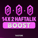 ⭐ [STOK VAR] BOTSUZ 2 HAFTALIK 14X BOOST ANINDA