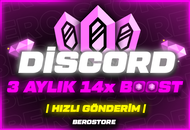 ⭐️[STOK VAR] BOTSUZ - 3 AYLIK 14 X BOOST⭐️