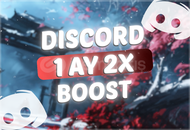 ⭐️ [STOK VAR+BOTSUZ] DİSCORD 1 AYLIK 2X BOOST⭐️