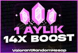 ⭐️[STOK VAR] Discord 1 Aylık 14x Boost