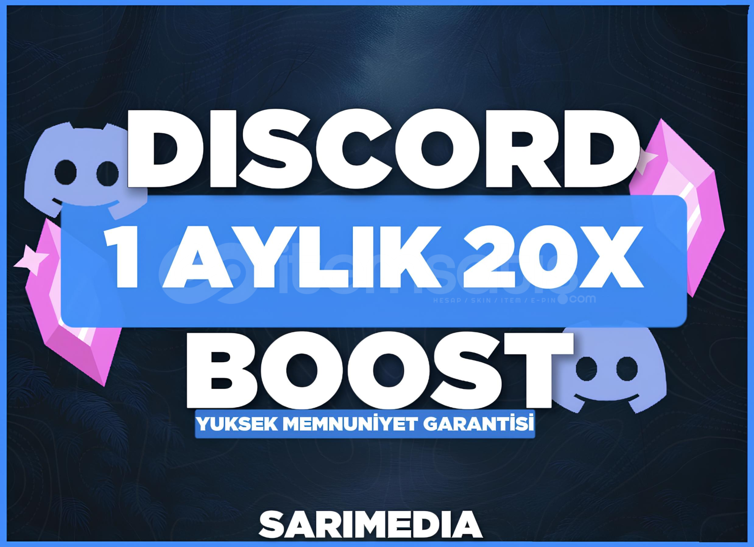 ⭐STOK VAR | DİSCORD 1 AYLIK 20X BOOST ⭐STOK VAR | DİSCORD 1 AYLIK 20X BOOST