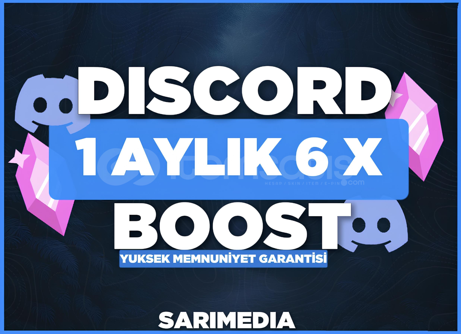 ⭐STOK VAR | DİSCORD 1 AYLIK 6X BOOST ⭐STOK VAR | DİSCORD 1 AYLIK 6X BOOST