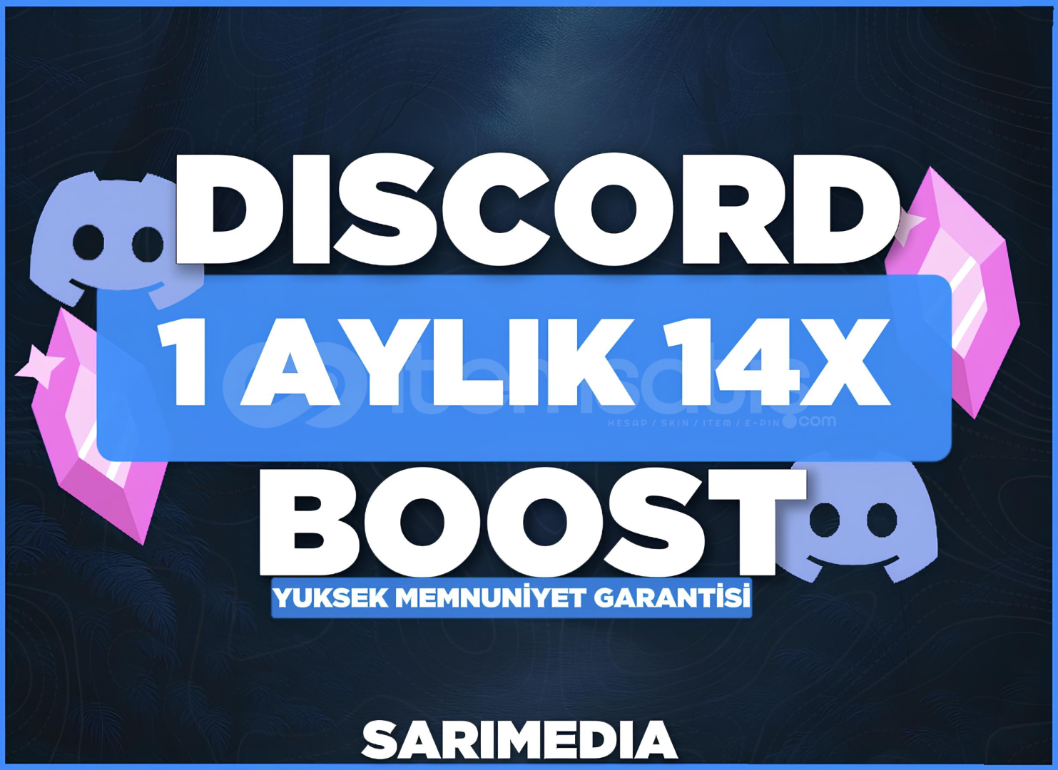 ⭐STOK VAR | DİSCORD 1 AYLIK 14X BOOST ⭐STOK VAR | DİSCORD 1 AYLIK 14X BOOST