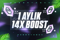 STOK VAR | DİSCORD 1 AYLIK 14X BOOST | HIZLI