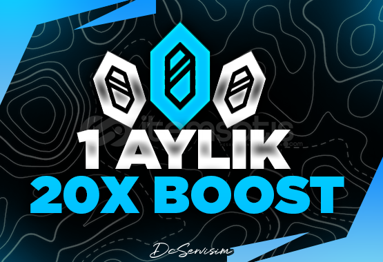 STOK VAR | DİSCORD 1 AYLIK 20X BOOST | HIZLI STOK VAR | DİSCORD 1 AYLIK 20X BOOST | HIZLI