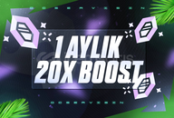 STOK VAR | DİSCORD 1 AYLIK 20X BOOST | HIZLI