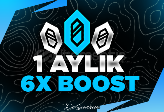 STOK VAR | DİSCORD 1 AYLIK 6X BOOST | HIZLI STOK VAR | DİSCORD 1 AYLIK 6X BOOST | HIZLI