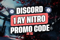 ⭐️ [STOK VAR] DİSCORD 1 AYLIK NİTRO PROMO⭐️