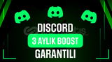 [STOK VAR] Discord 14x 3AYLIK BOOST