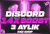 ⭐ [STOK VAR] DİSCORD 14X BOOST 3 AYLIK ⭐