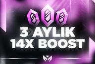⭐️[STOK VAR] DİSCORD 3 AYLIK 14X BOOST⭐️