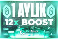[STOK VAR)HIZLI TESLİM] 1 AY 12X BOOST