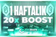 [STOK VAR)HIZLI TESLİM] 1 HAFTA 20X BOOST