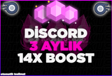 [STOK VAR]⭐ OTOMATİK TESLİM 3 AYLIK 14XBOOST⭐